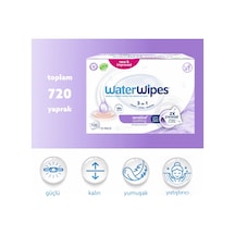 Waterwipes Sensitive+ Yatıştırıcı Islak Mendil 12x60 Adet 720 Yaprak