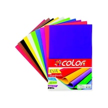 Colorbank Eva A4 Yapışkanlı Renkli 10 Lu Ce-003