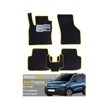 Fiat Doblo 2022-2025 Uyumlu Eva Paspas Tam Set Araca Özel,su Geçirmez,kolay Montaj 253