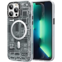 Youngkit iPhone Uyumlu 13 Pro Kılıf YoungKit Technology Serisi Kapak ZORE-267425