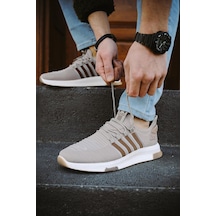 Cbm 4025 Şeritli Hafif Günlük Yürüyüş Koşu Fileli Erkek Sneaker 001