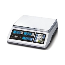 Cas Er-Jr 30 KG 10 Gr Fiyat Hesaplamalı Terazi