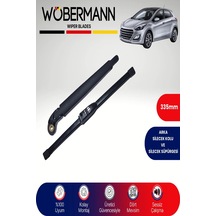 Wöbermann Hyundai İ30 2012-2017 Arka Silecek Kolu Ve Süpürgesi Komple