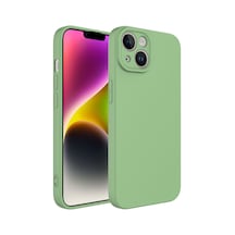 Apple Uyumlu iPhone 14 Kılıf Zore Kamera Korumalı İçi Kadife Mat Lansman Kapak