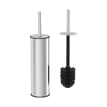 Metal Tuvalet Wc Fırçası Klozet Fırçası Siyah