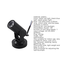 Yeşil Mini Led Sahne Işını Projektör Işığı Parti Spot Işığı Disko Dj Kulübü Müzik Bar Lambası