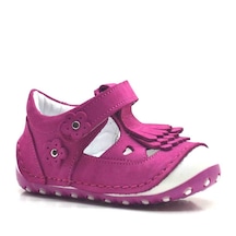 Hapshoe Hakiki Deri Püsküllü Pembe Yazlık Bebek Ilk Adım Ayakkabı (371976781)