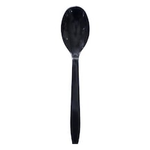 Lüks Kaşık Siyah 17,5 Cm - 100 Adet