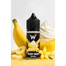 Desert Cream - Premium Aroma 30ml - Muz, Vanilya, Karamel - Likit Tatlandırıcı