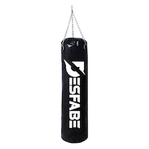 Boxing Star 70x25 Cm Zincirli Boks Kum Torbası Siyah