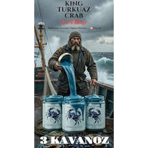 Blue Crab Mavi Yengeç Karışık Atom Macun Keçiboynuzu Pekmezli Ballı Güç ve Kuvvet 3 x 240 G