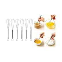 Lb 6pcs Mini 13cm Metal Çırpıcı Çok Renkli