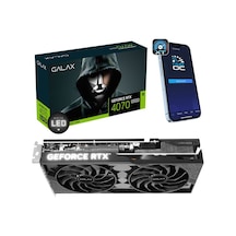 Galax NVIDIA GeForce RTX4070 Super 47SOM7MD9PSU 12GB OC 2x GDDR6X 192 Bit Ekran Kartı