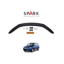 Volkswagen Tiguan 2008-2011 Yıl Aralığı Uyumlu Kaput Rüzgarlığı 3mm Siyah