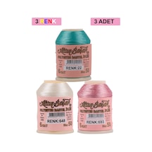 3 Adet Altınbaşak Oya Ve Dantel İpi 20 Gr - Royaleks - No: 648 - 693 - 022