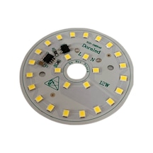 220Volt 12Watt Smd 2835 Ledli Led Modül Beyaz 10mm Delik Çaplı 220V 12W Avize Ledi 60mm(3 Adet)