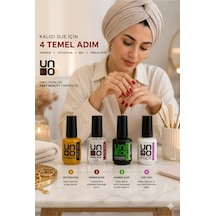 Uno Rubber Base Primer Dehidratör 4'lü Set Protez Tırnak Hazırlık Seti Uno Nail Prep 4-set