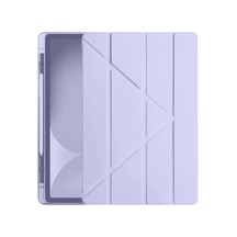 Newface - 948 - İpad Pro 11 2024 Kılıf Kalemlikli Hugo Tablet Kılıfı - Metemıx - - Lila