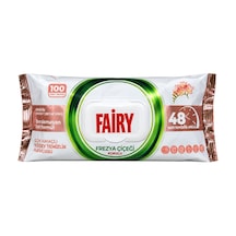 Fairy Yüzey Temizlik Havlusu Frezya Çiçeği Kokulu 100'lü 12'li Paket 12'li Set
