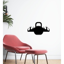 Bk Home Gym Tasarımlı Duvar Sticker-36