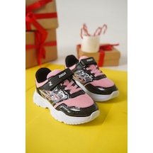 Daxtors Tontik Cırtlı Çocuk Unisex Spor Ayakkabı Pembe