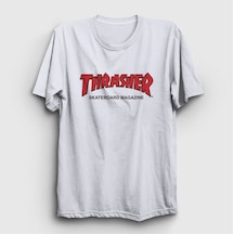 Noıssey Unisex Beyaz Logo V3 Thrasher T-shirt 278543tt