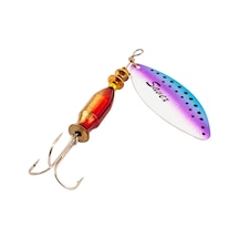 Turna Levrek Alabalık Döner Olta Kaşık - Alp Long - Rainbo Mavi - No:3/24gr