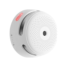 Akıllı Duman Dedektörü Xs01-m, Wi-fi Duman Dedektörü, Fs31/fs61/fs121, Sbs50 Baz İstasyonu Ve Home Security App İle , 85 Db Uyarı Sinyali, Bağlantılı Mini Duman Ve Yangın, 1 Adet