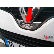 Renault Clio 4 Krom Ön Logo Kaşı 2012 Sonrası