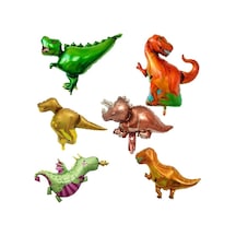 Dinozor Temalı Folyo Balon Seti 6 Lı