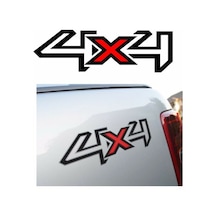 4x4 Sticker Off road Yapıştırma ufak boy 18cm 2 Adet