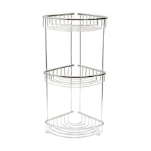 Kromaks 20 X 20 Fantastik Seri Oval Dalgalı Paslanmaz 3'lü Gri