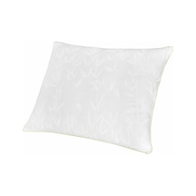 Taç Bambu Soft Yastık Yeşil Saten Biyeli Taç Bamboo Yastık 50x70