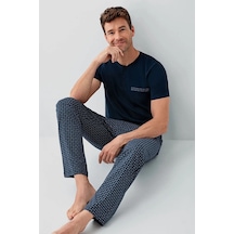 Arnetta 3688-s Erkek Pijama Takım Lacivert