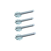Dzgn Home Metal Katlanır Yer Sofrası Ayağı 25 Cm- 4'lü Takım