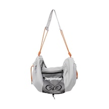 Agoodshop 2024 Yeni Düz Renk Su Geçmez Omuz Çantası - Çift Crossbody Trend Omuz Çantası A.Haki