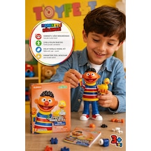 Susam Sokağı Ernie Enrique Blokees Sesame Street Blokees Ernie Enrique Figür Model Kit 14 Cm