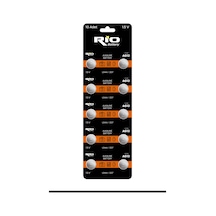 10 Adet Ag13 Alkaline Düğme Pil 1.5 Volt Lr44 / A76 / 357 Alkali Düğme Piller