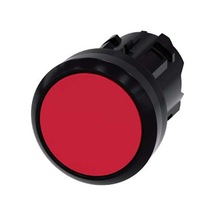 Siemens,22mm Plastik Kırmızı Yaylı Buton Kafası,3su1000-0ab20-0aa0