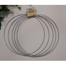 Enludo Metal Makrome Çember 35 Cm 5li Set Galvanizli Kasnak Halka Düş Kapanı Endsetcem35 Diğer
