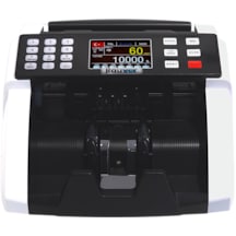 Sc8000 Lite, Tl Karışık Sayım, Dolar Ve Euro Adet Sayım Sahte Kontrollü Para Sayma Makinesi - Müşteri Ekranı Hediyeli
