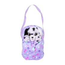 Sesli Peluş 20 Cm Mor
