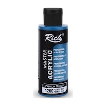 Rich Akrilik Boya Master 120 Cc Petrol Mavi 120-1200 Çok Renkli