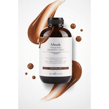 Nook Nectar Kolor Kromatic Renk Canlandırıcı Maske 250ml Chocolate Kahverengi Saçlar İçin Pigmentli Cila