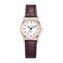 Dubhe Kahverengi Yuvarlak Vintage&retro Saat