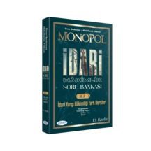 Monopol İdari Hâkimlik Fark Dersleri Açıklamalı Soru Bankası-3