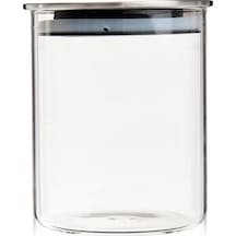 Tohanaa Metal Kapaklı Borosilikat Cam Kavanoz - 600 Ml Çok Renkli