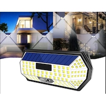 Sge Teknoloji 148 Led Güneş Enerjili Hareket Sensörlü Bahçe Garaj Ev Aydınlatma Lambası Işık