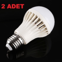 7W Enerji Tasarruflu Led Ampul 2  Adet