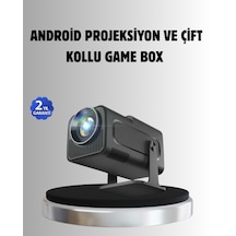 Android Projeksiyon Game Box 1280x720p Hd Çözünürlük, Bluetooth,hdmı Ve Usb Girişli - Lisinya